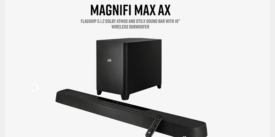 Polk MagniFi Max AX: Their Most Advanced Soundbar Yet?