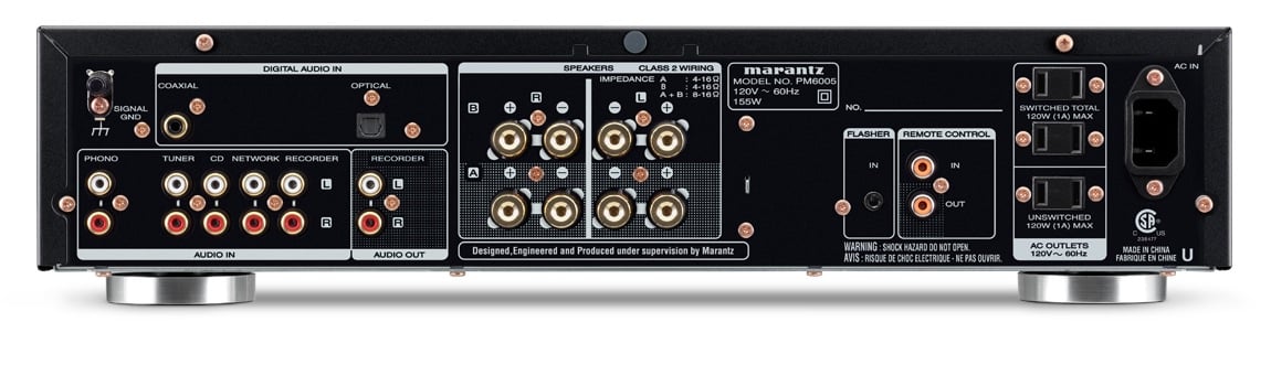 Marantz PM6005 Integrated Amplifier Review | Audioholics