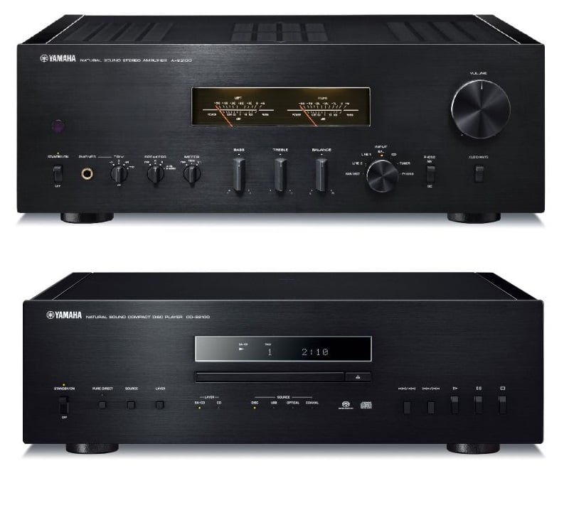 Yamaha 2 Channel 200 Watt Integrated Amplifier - Black