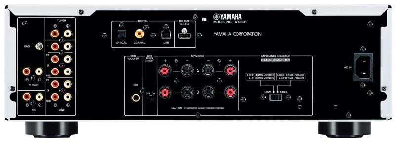 Yamaha A-S501  Amplificateur stéréo 2 x 85 watts.