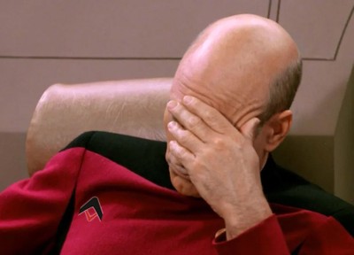 Captain Picard Facepalm