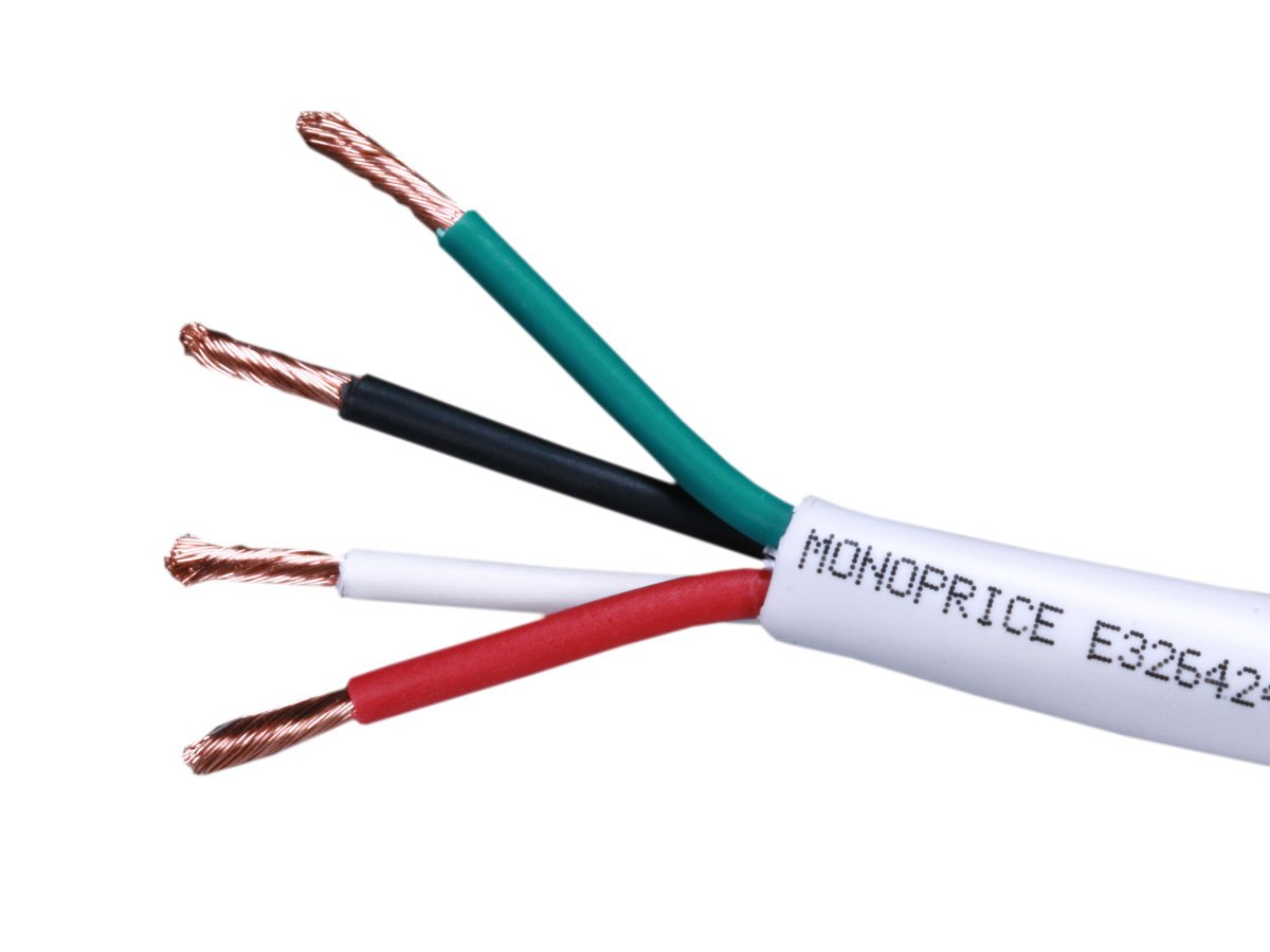 Speaker wire guide