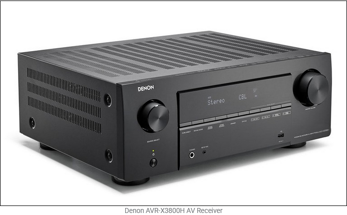 Denon AVR-X3800H AV Receiver