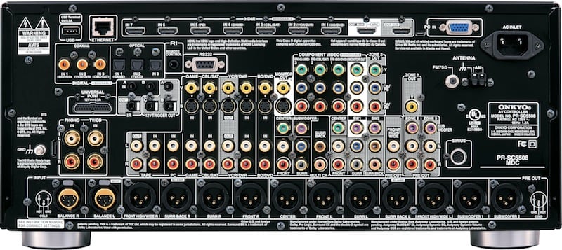 Onkyo PR-SC5508 THX Certified Processor First Look | Audioholics