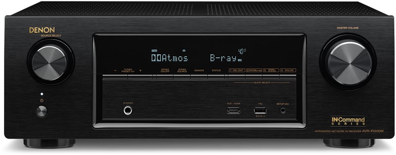 Denon AVR-X1200W / X2200W Dolby Atmos and DTS:X Receivers