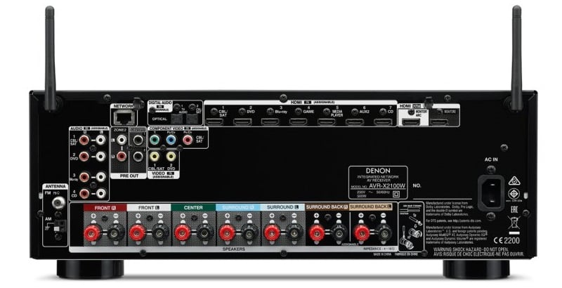 Denon AVR-X1100W, AVR-X2100W, AVR-X3100W AV Receiver Preview