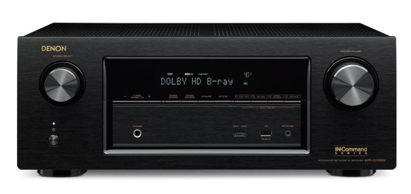 Denon AVR-X1100W, AVR-X2100W, AVR-X3100W AV Receiver Preview