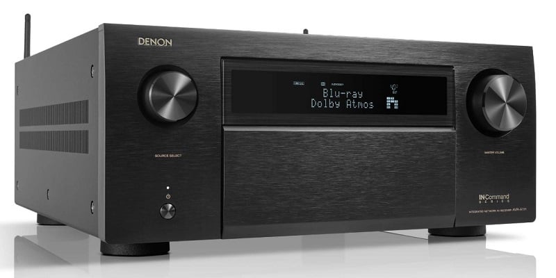 Denon 105W 9.4-Channel AV Receiver in Black