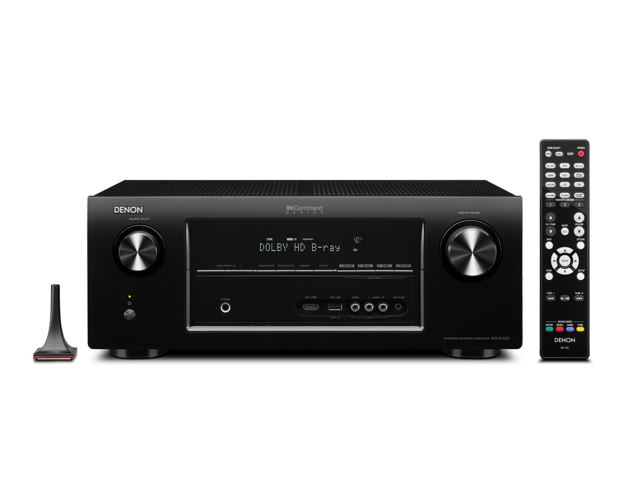 DENON AVR 2113CI IN-Command Series A/V Receiver. 7.1 Channel l, 4K HDMI,  Network