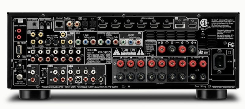 SALE サンフラワーDenon AVサラウンドレシーバー 7.2ch ブラック AVR