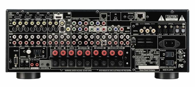 Denon AVR-3808CI Preview | Audioholics