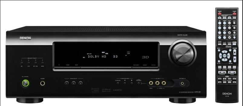 Denon 5.1 av store receiver