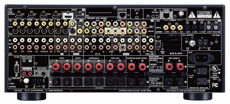 Denon AVR-4308CI Preview | Audioholics