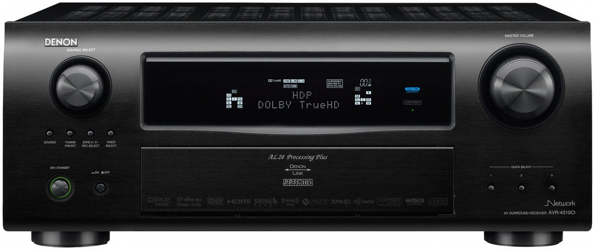 Denon AVR-4310CI PLIIz Networking A/V Receiver Review | Audioholics