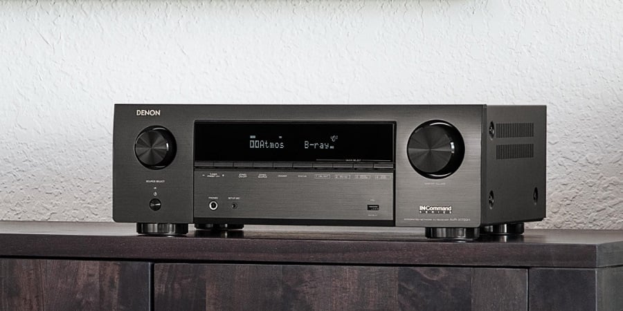 Best Buy: Denon AVR-S760H (75W X 7) 7.2-Ch. with HEOS and Dolby Atmos 8K  Ultra HD HDR Compatible AV Home Theater Receiver with Alexa Black AVR-S760H