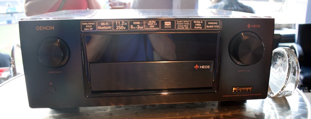 DENON AVR-X4500H 9.2-Ch x 125 Watts A/V Receiver w/HEOS