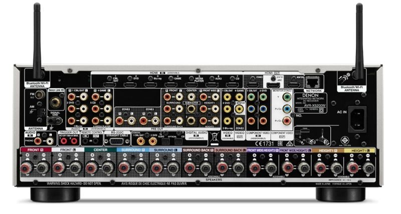 Denon AVR-X5200W and AVR-X4100W AV Receiver Preview | Audioholics