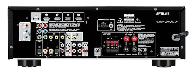 Diferencias entre amplificadores Yamaha RX-V 375 475 575 675 775