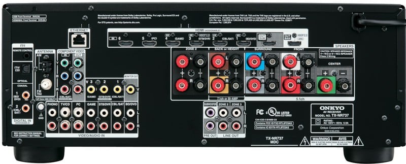 Onkyo Dolby Atmos A/V Receiver Comparison Guide | Audioholics