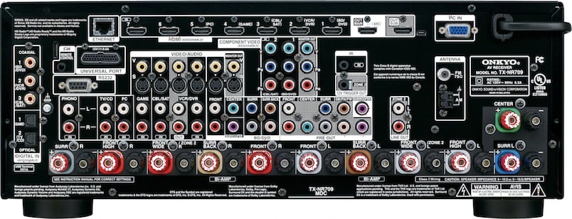 Onkyo TX-NR709 7.2 Channel Networked THX Receiver Preview