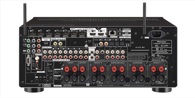 Pioneer SC-LX701 Network AV receiver rear view