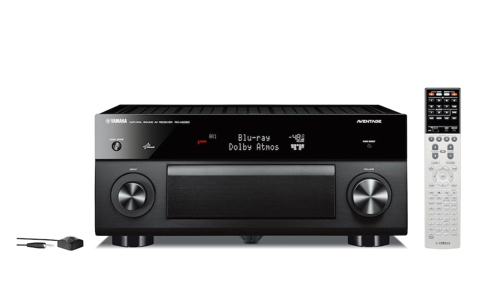 Yamaha RX-A1050, RX-A2050, and RX-A3050 Atmos/DTS:X AV Receivers