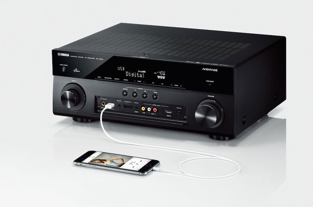 Yamaha RX-A1050, RX-A2050, and RX-A3050 Atmos/DTS:X AV Receivers