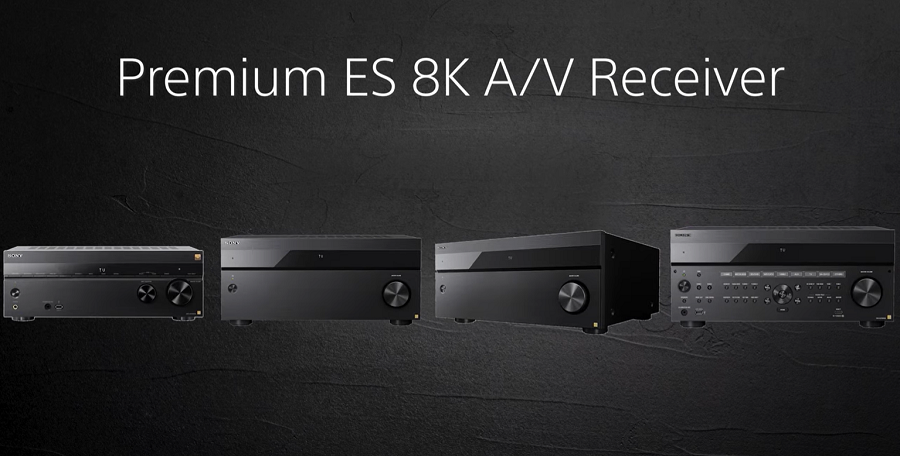 Sony New ES 8K AV Receiver Lineup Offers Audio Features Others Don