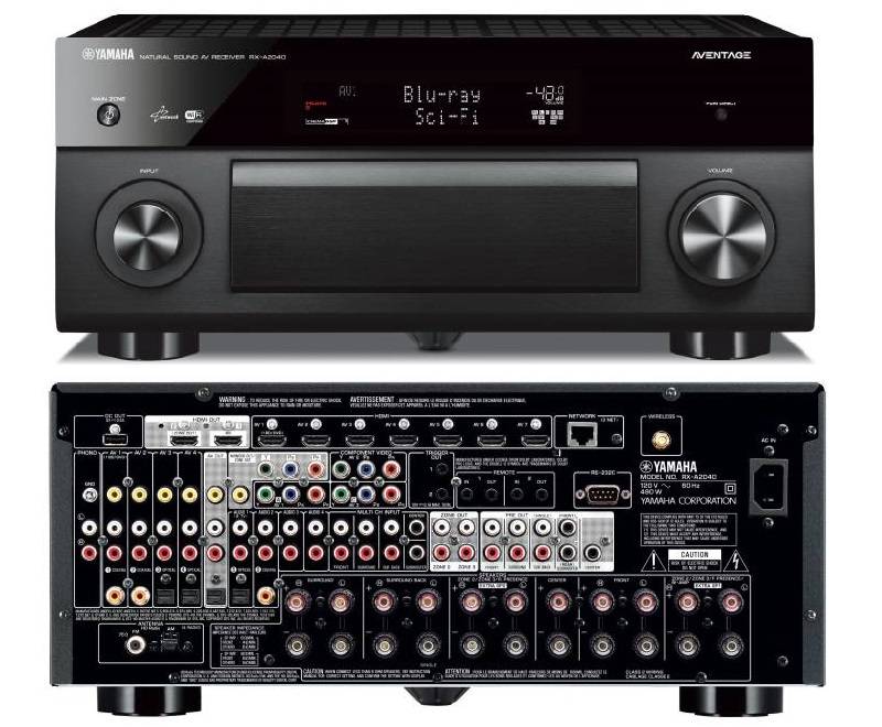 Yamaha RX-A740 to RX-A3040 AVENTAGE A/V Receivers Preview