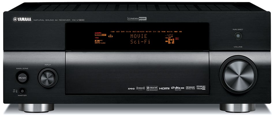 Yamaha RX-V1800 7.1 Channel Home Theater Receiver | Audioholics