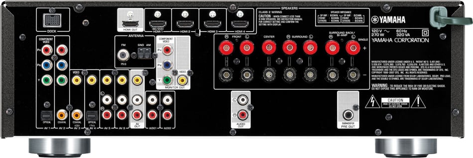 Yamaha RX-V567 Receiver Preview | Audioholics