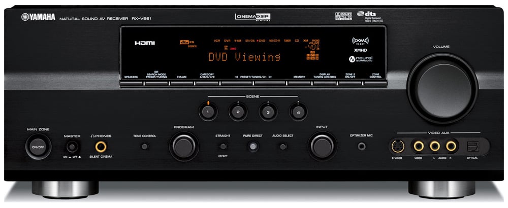 Renderen oor banner Yamaha RX-V661 AV Receiver | Audioholics