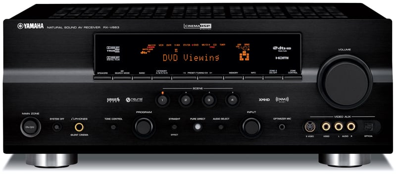 Yamaha Rx V663 A V Receiver Preview Audioholics