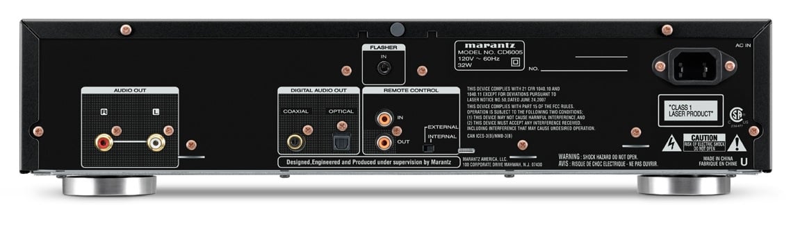 Marantz CD6005 CD Player Review | Audioholics