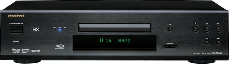 Onkyo THX Certified BD-SP808 Blu-ray Player First Look