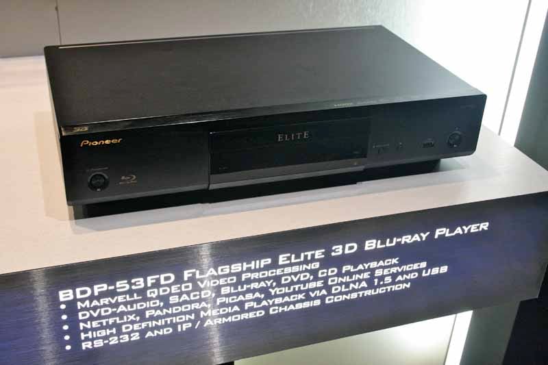 Pioneer BDP-140 and Elite BDP-52FD and BDP-53FD Blu-ray Players