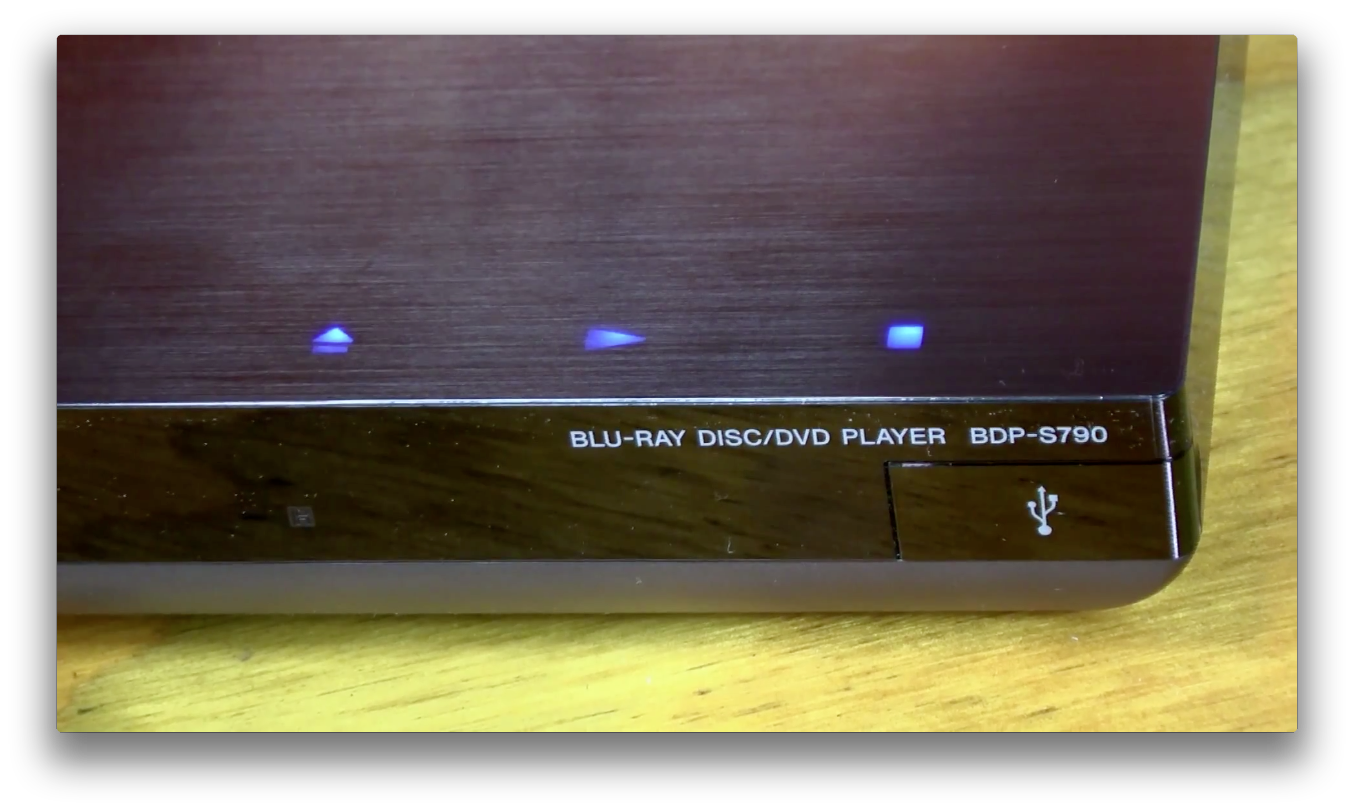 Sony BDP-S790 3D Multi Region 2K 4K Upscal Blu-Ray DVD Player WiFi