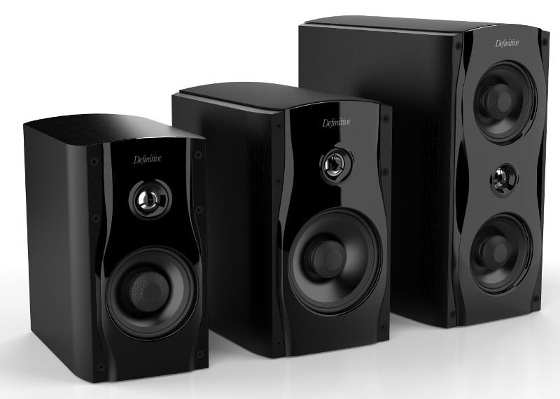 Definitive store tech speakers