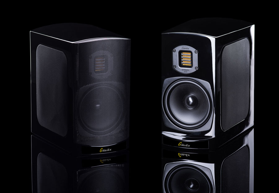 goldenear speakers in living room