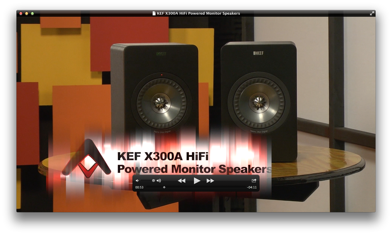 Kef best sale monitor speakers