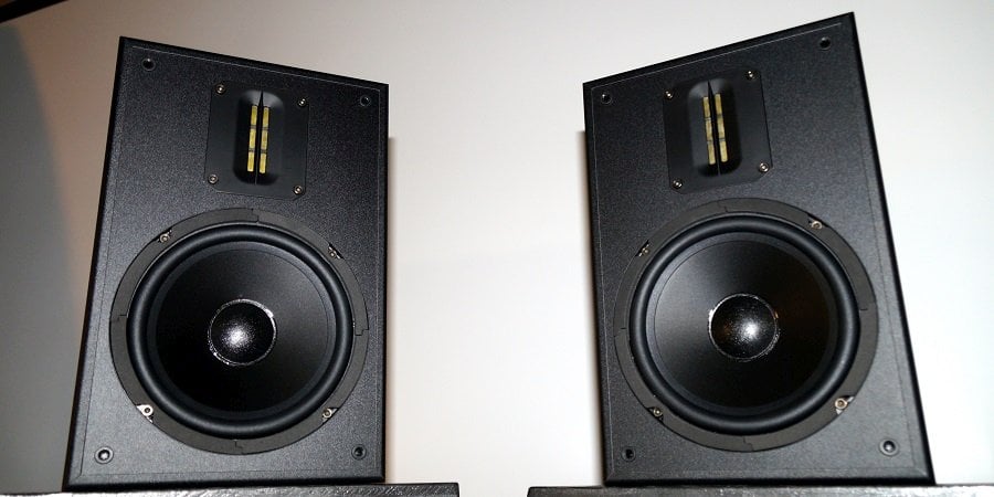   Basics Powered 6.5 Bookshelf Speakers, Set of 2 :  Electronics