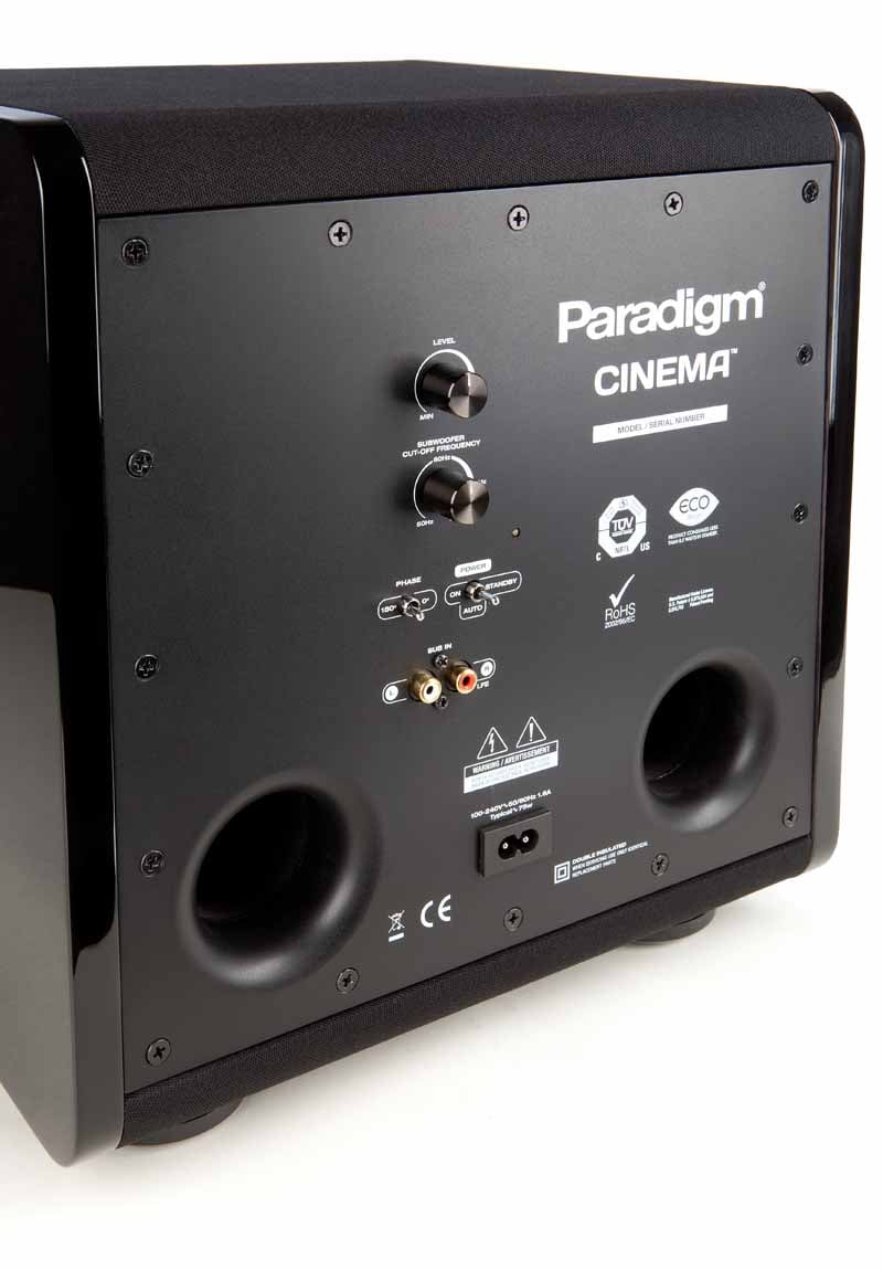 paradigm cinema subwoofer