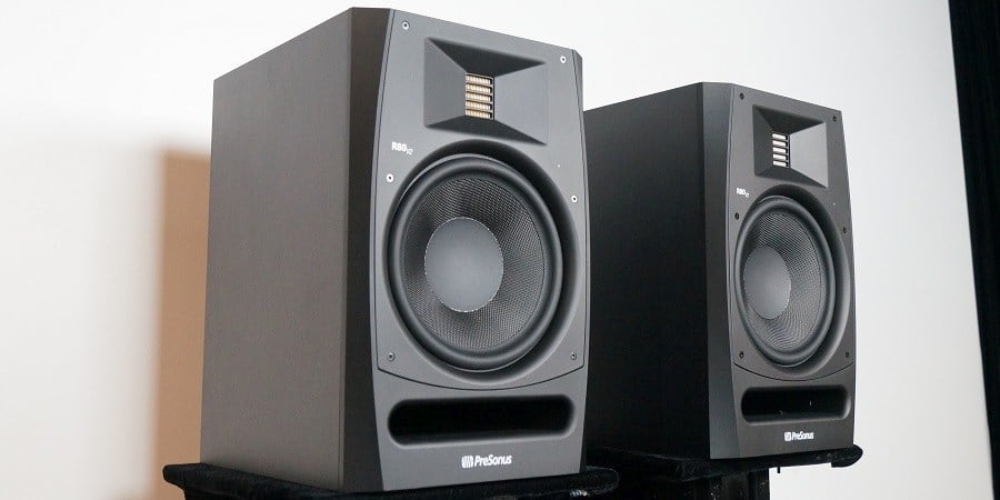 PreSonus R80 V2 Powered Studio Monitor Review | Audioholics