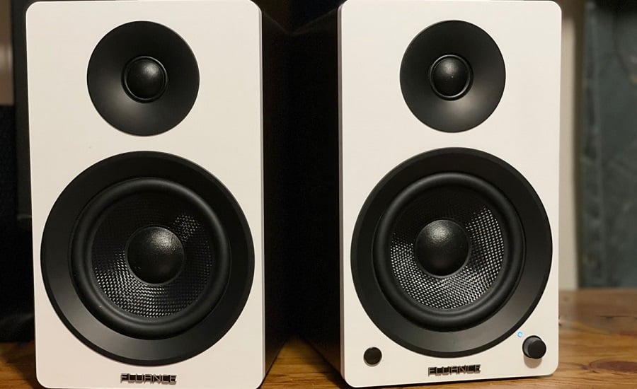 Fluance store powered speakers