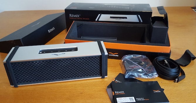 V-MODA REMIX Bluetooth Speaker Review | Audioholics