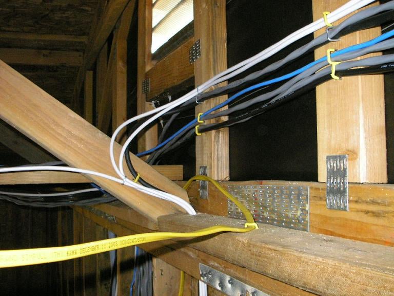 Home Theater Wire Concealment