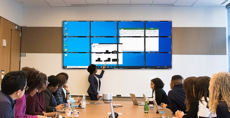 video conference room