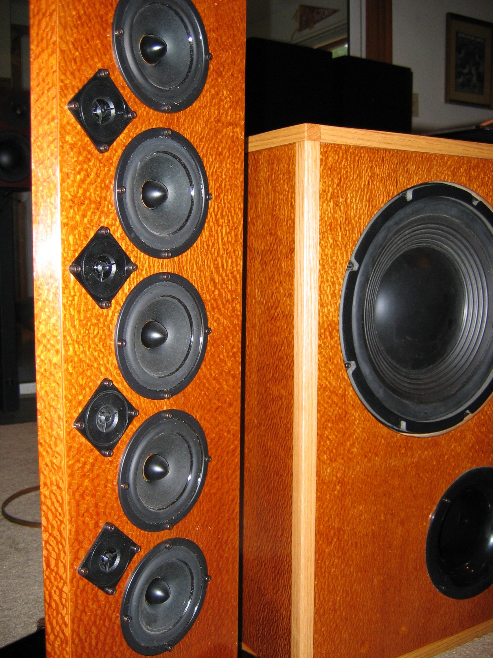 Diy Home Theater Tower Speakers DIY Craft   Image