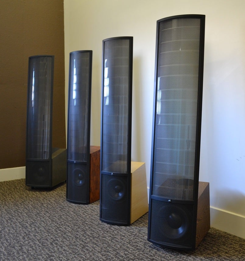 Electrostatic store bookshelf speakers