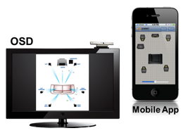 WiSA mobile and OSD setup